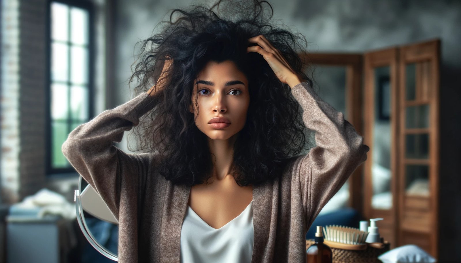 dicas para combater o frizz