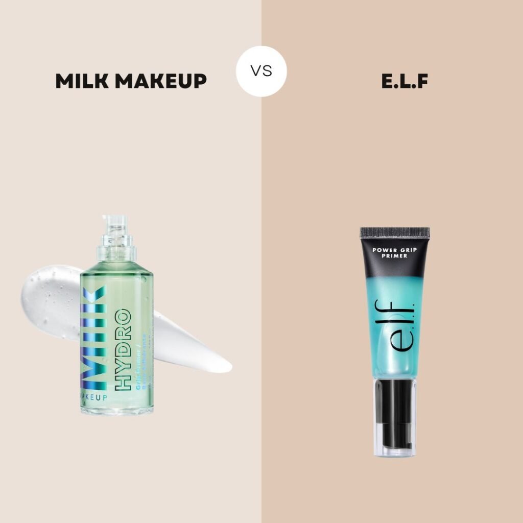 Milk Makeup Hydro Grip vs e.l.f. Power Grip